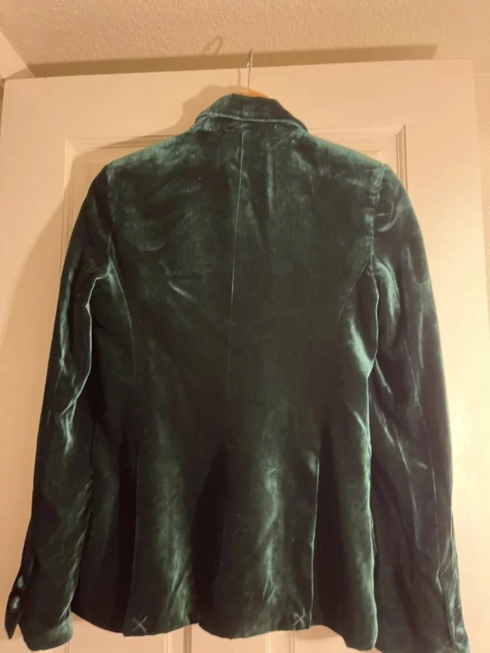 L'agence green women's green velvet blazer size 2 pls read notes/pics designer